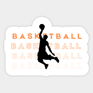 Basketball is my life Sticker